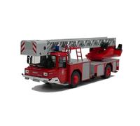 1/43 Alloy Rescue Vehicle Kit Model For Iveco Magirus DLK Fire Truck Ladder Car Die-Cast Toy Vehicle Gift Classic Car's Set