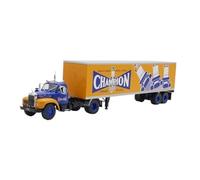 1:43 Alloy Transporter Model Kit For Mack B61 Heavy Duty Truck US Trailer Metal Toy Car Gift Classic Car's Set