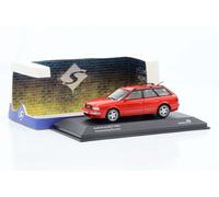 1:43 Audi Avant RS2 1995 Red Diecast Car Model Powered by Porsche Solido