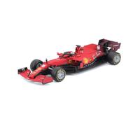 1:43 Bburago B18-36828L Charles Leclerc Ferrari SF21 #16 with Driver Figure 2021