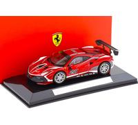 Bburago 1:43 Ferrari 488 Challenge EVO 2020 Diecast Model Car Acrylic Cover+Base