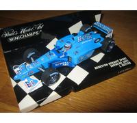 1:43 Benetton Renault Showcar J. Button 2001 Minichamps 430010098 OVP New