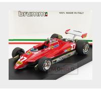 1:43 BRUMM Ferrari F1 126C2 #27 Brazilian Gp 1982 Gilles Villeneuve Red R593 Mod