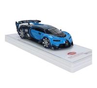 1:43 Bugatti -Vision Gran Turismo-Light Blue Resin Car Model Toy Car Ornament Gift Simulation Vehicle Playset