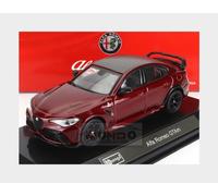 1:43 BURAGO Alfa Romeo Giulia Gtam 2020 With Hard Showcase Red Met BU38307R Mode