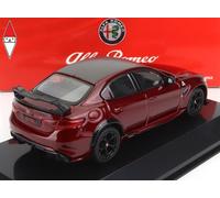 1/43 BURAGO ALFA ROMEO GIULIA GTAm 2020 WITH HARD SHOWCASE ROSSO GTA RED MET