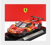 Bburago - 1/43 Ferrari Racing 296 GT3 2023 - New for 2024: Add to Your Collection the 1:43rd Scale Ferrari Signature Metal Car, capturing the Power and elegance of the 2023 GT3