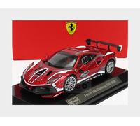 Bburago 1:43 Ferrari 488 Challenge EVO 2020 Diecast Model Car Acrylic Cover+Base