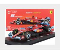 1:43 BURAGO Ferrari F1 Sf-24 #55 Miami Gp 2024 Carlos Sainz BU36843-SAI-MIAMI Mo