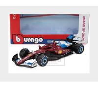 Bburago - Ferrari SF-25 Librea Miami #16 Charles Leclerc, 1:43 Scale Diecast Car Model, Miami GP F1 Car Replica, Official Ferrari Librea, Collectible vehicle, 3+