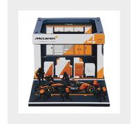 Bburago 1:43 McLaren MCL39 2025 Pit Pass Diorama Lando Norris Model Car