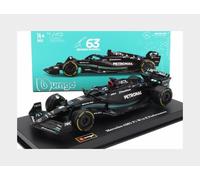Bburago F1 Mercedes-AMG PETRONAS W14 #63 George Russell w/Helmet 2023 1:43 Model