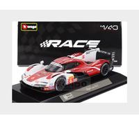 Bburago PENSKE PORSCHE 963#6 Race Car - 1:43 Scale - Incredibly Detailed Die-Cast Replica Collectible Vehicle Model