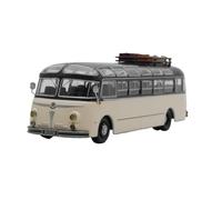 1:43 Die-cast Bus Car Model For ISOBLOC 648 DP 1955 French Coach Alloy Toy Gift Hobby Simulation Vehicle Playset