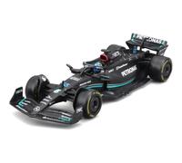 1:43 F1 Mb W14 2023 George Russell No. 63 with Helmet Bburago Multi One Size