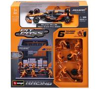 1:43 F1 Mclaren MCL38 2024 Pit Pass Diorama Piastri - Brand New & Sealed
