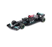 F1 Valtteri Bottas 1:43 2021 Mercedes by Bburago 18-38058B Model RaceCar