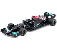 Bburago 1:43 race F1 Mercedes AMG F1 W12 E Performance 2021 w helmet 77