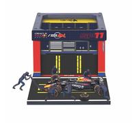 1:43 F1 RED BULL RACING RB20 2024 PIT PASS DIORAMA PEREZ
