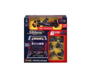 1:43 F1 Red Bull Racing RB20 2024 Pit Pass Diorama Verstappen - New & Sealed
