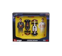 Bburago Bburago F1 Red Bull Verstappen Figure and Car Set