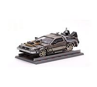 1:43 Fit For Delorean DMC12 Time Car Alloy Diecast Model Vehicle Adult Collection Display Gift Vehicles Kit(C)