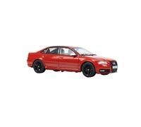 1:43 For Audi S8 D3 2010 Simulation Alloy Car Model Static Collection Display Decoration Mini Replica Toys(Red)