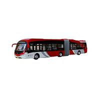 1 43 For Beijing Bus Big Red Fish Alloy Diecast Simulation Model Car Collection Display Gift Motor Vehicles Toys