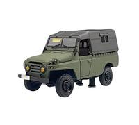 1 43 For Beijing Jeep 212 Green Hardtop Alloy Simulation Car Model Collection Display Adult Toy Motor Vehicles Toys