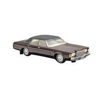 1:43 For Chrysle Newport 1974 Brown Resin Car Model Limited Collection Decoration Ornaments Mini Replica Toys