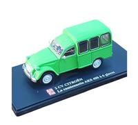 1 43 For Citroen 2CV La Camionnette 400 AKS Alloy Toy Car Model Simulation Replica Collection Souvenir Vehicles Kit