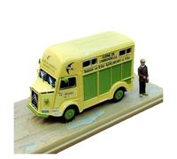 1 43 For Citroen Type HY Simulation Scale Model Car Alloy Small Vehicle Figurine Ornaments Collection Vehicles Kit