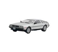 1：43 For DMC DELOREAN 1981 Gull-wing Door Sport Car Alloy Model Collectible Mini Replica Toys