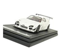 1:43 For FEED Afflux GT3 FD3S IG3024 White Sports Car Resin Model Toy Ornament Simulation Vehicle Playset