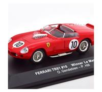 1 43 For Ferrari TR61#10 1961 Le Mans Winning Alloy Racing Car Model Static Ornament Adult Collection Mini Replica Toys