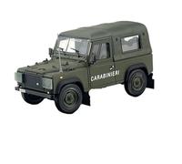 1/43 For Land Rover Defender 90 Deagostini Simulation Alloy Military Vehicle Model Ornament Collection Mini Replica Toys