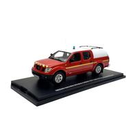 1:43 For Nissan Navara Pickup Fire Truck Toys Cars Model Limited Edition Micro Vehicle Souvenir Vehicles Kit
