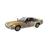 1:43 For Opel Manta B400 Rally Car NO.2 Mud Version Alloy Model Static Ornament Souvenir Collection Mini Replica Toys
