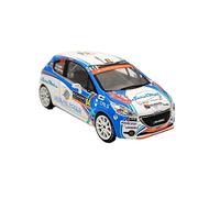 1 43 For PeuGEOT 208 R2#64 Rallye Monte Carlo 2018 RAM 560 Diecast Model Car Replica Collection Gift Toy Car