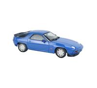 1:43 For Porsche 928 S 1979 Blue Alloy Car Model Toy Car Ornament Gift Hobby Collection Simulation Vehicle Playset