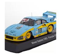 1 43 For Porsche Original 935 Daytona Championship Car 1982 Spark Alloy Rally Car Model Ornament Collection Mini Replica Toys