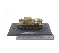 1/43 For Pz.Kpfw.II Ausf.C Tank C Type X Military Car Model Alloy Play Vehicles Scene Display