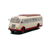 1:43 For Renault 215 D 1946 French Coach Alloy Bus Car Model Classic Toy Car Gift Simulation Vehicle Playset