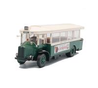 1:43 For Renault TN6C2 1942 French Coach Alloy Bus Car Model Classic Toy Car Gift Collection Simulation Vehicle Playset