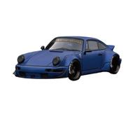 1:43 For RWB 964 Matte Blue IG2519 Resin Car Model Toy Car Ornament Gift Hobby Collection Simulation Vehicle Playset