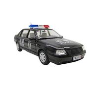 1 43 For Santana Classic Alloy Metal Police Simulation Car Model Gift Decoration Hobby Collectible Toy Classic Cars Collectible