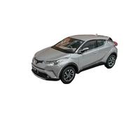 1 43 For Scale Toyotas IZOA SUV Alloy Car Model Diecast Metal Vehicles Simulation Miniature Scale Collection Ornaments Gift Simulation Vehicle Playset(Grey)
