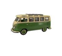 1:43 For T1 Bus Scale Classic Metal Travel Green Collectible Model A Surprise For Family