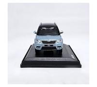 1 43 For Volkswagen Skoda Yeti SUV Diecast Alloy Car Model High Simulation Collectible Ornament(Blue)