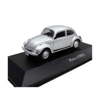 1 43 For VW Fusca 1961 Silver Beetle Alloy Scale Retro Rare Classic Car Model Hobby Collection Souvenir Vehicles Kit